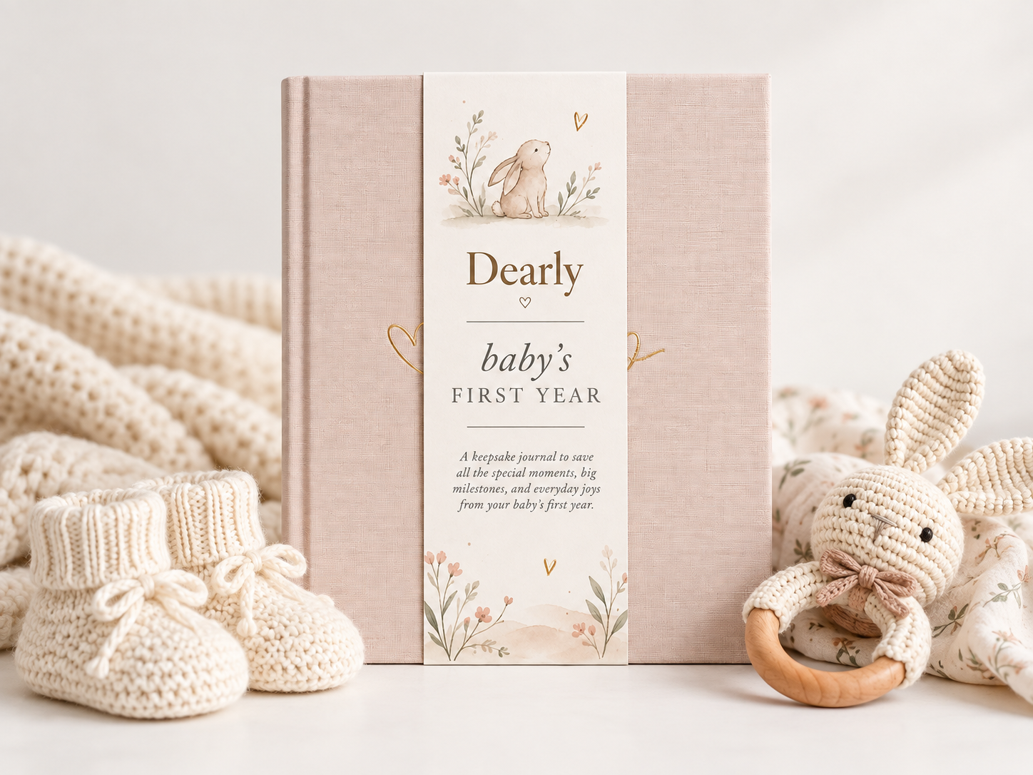 Dearly Baby's First Year memory book