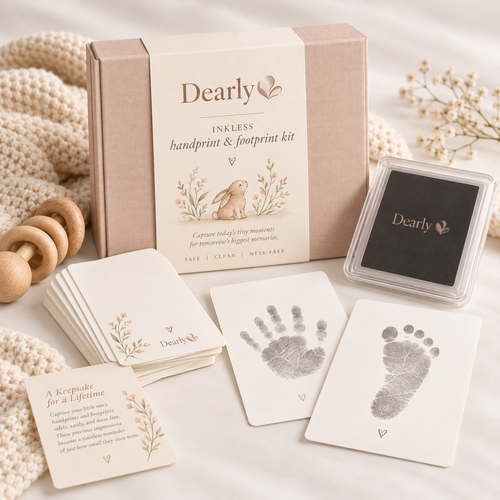 Inkless Handprint & Footprint Kit