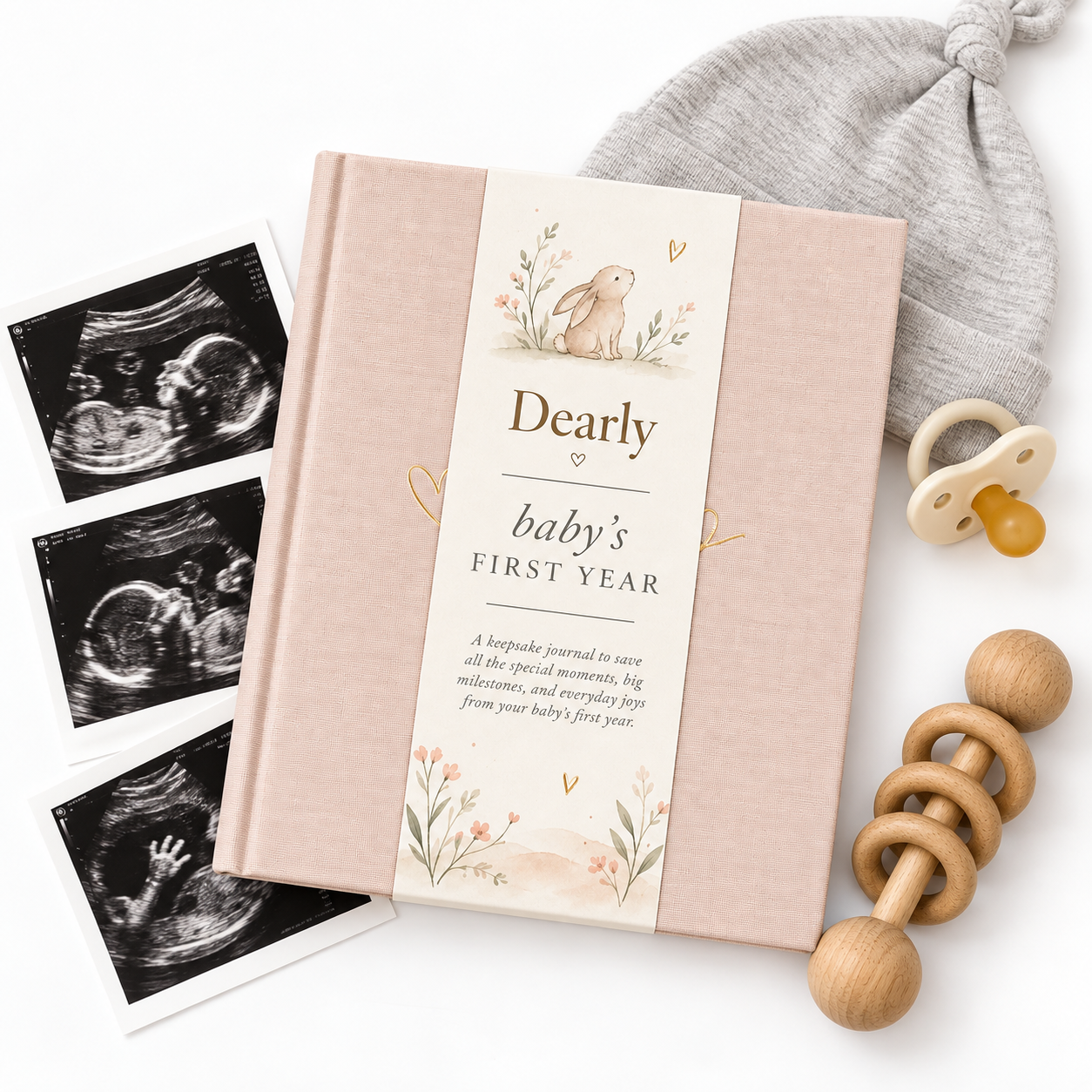 Dearly Baby's First Year keepsake book